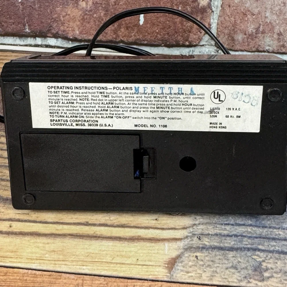 Spartus vtg alarm